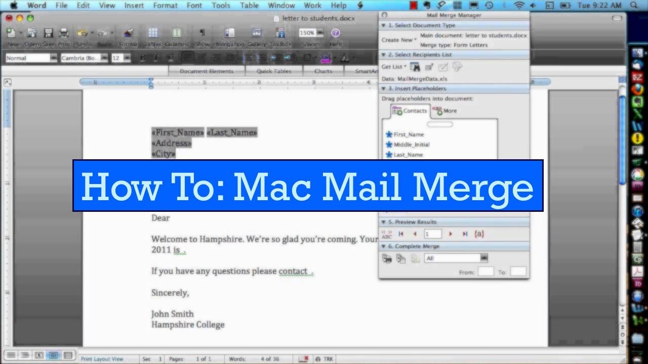 email from word for mac